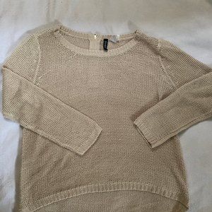 H&M Tan Knit Sweater